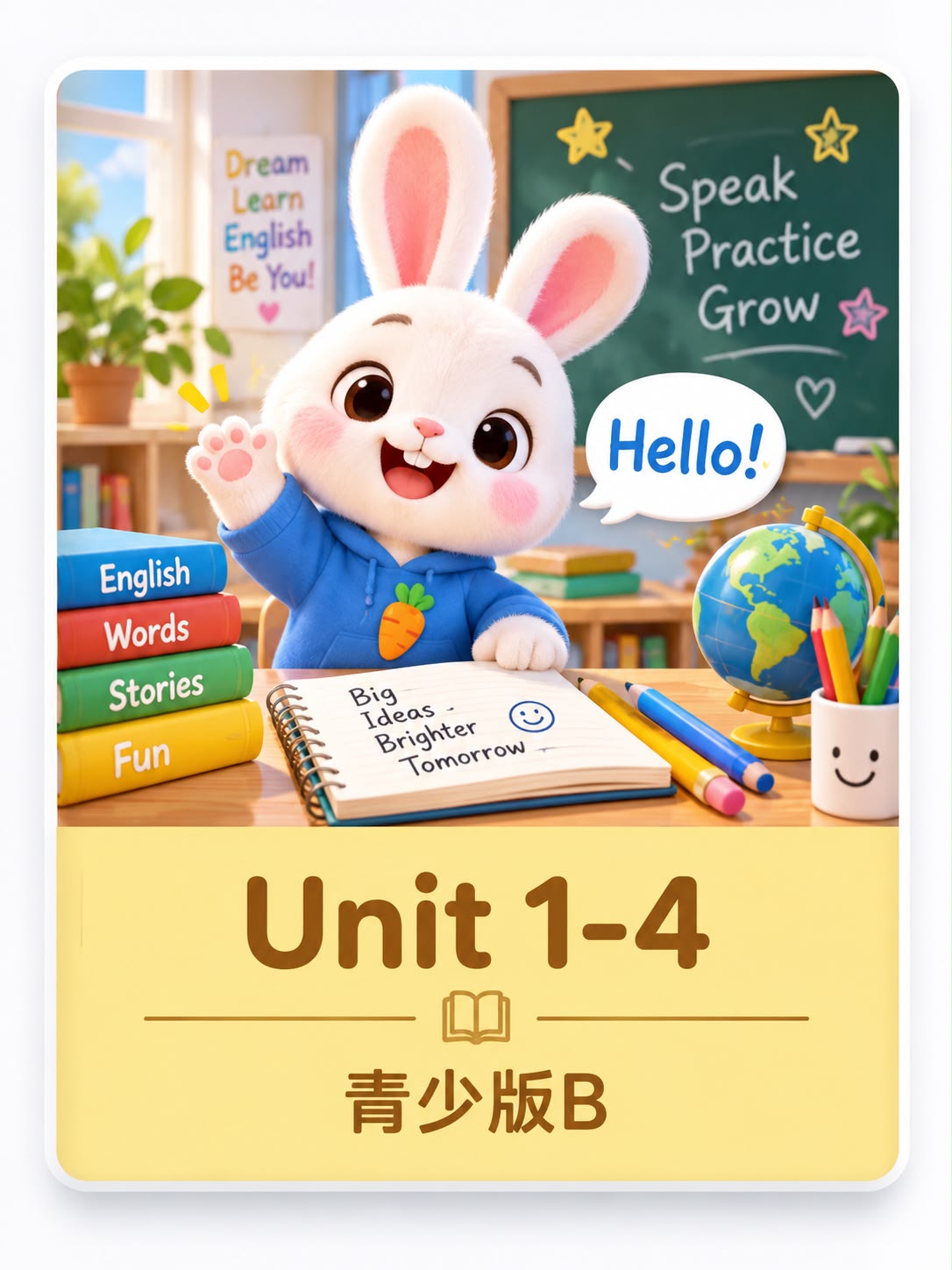 青少版B 1 到 4 课