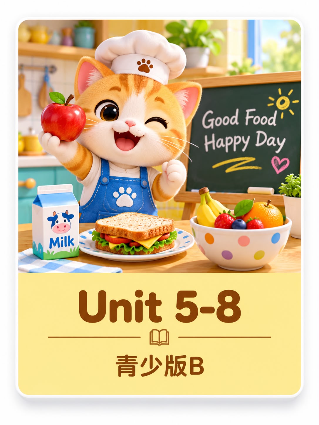 青少版B 5 到 8 课